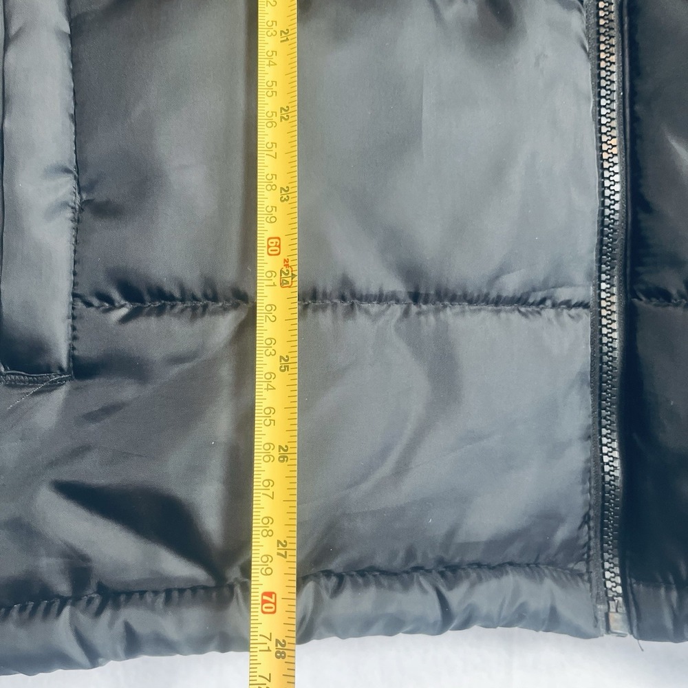 Ecko Unltd. Puffer Vest  Lg Black Full Zip Up Quilted Sleeveless Y2K Raw & Uncut - Picture 15 of 15